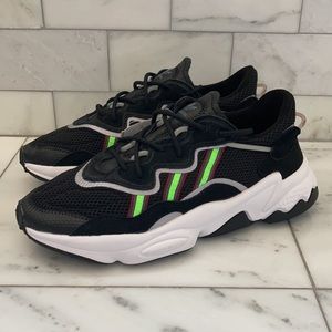 NWT Adidas Originals Ozweego J Black Sneakers